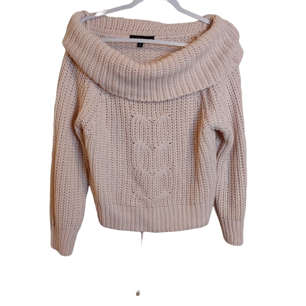DEREK HEART LADIES LONG SLEEVE SWEATER- XL
